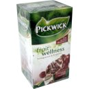 Pickwick Teebeutel Fruit wellness Granatapfel & Himbeere 25 Beutel á 1,5g einzeln in Folie verpackt (Pomegranate & Raspberry)
