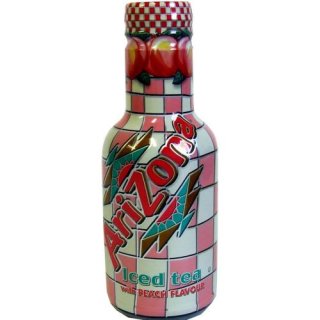 Arizona Ice Tea Peach Flavour (Eistee mit Pfirischgeschmack) 500ml