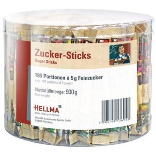 Zucker-Sticks Creativline "Paris", 180 Stück á 5g pro St.