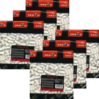 Venco Holland Lakritze Schoolkrijt 6 x 1,25kg (Minze-Anis)