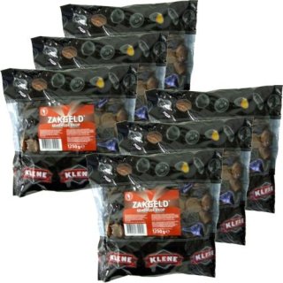 Klene Holland Lakritze Zakgeld 6 x 1,25kg (gemischte Drops)