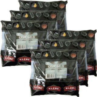 Klene Holland Lakritze Grof Geld 6 x 1,25kg (gemischte Drops)