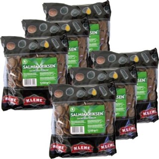 Klene Holland Lakritze Salmiakriksen 6 x 1,25kg (Salmiak salzig)