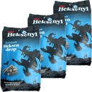 Toms Heksehyl Lakritze Heksendrop Hexenheuler 3er Pack (3x1000g Beutel Salmiak) + usy Block