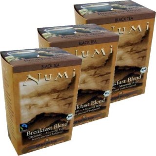 Numi Teebeutel Organic Teebeutel Breakfast Blend 3 x 18 Btl.