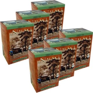 Numi Teebeutel Organic Teebeutel Jasmine Green 6 x 18 Btl. (grüner Tee Jasmine)