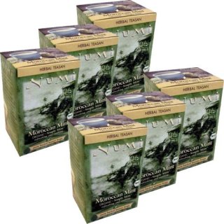 Numi Teebeutel Organic Teebeutel Moroccan Mint 6 x 18 Btl. (Marokkanische Minze)