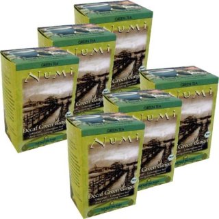 Numi Teebeutel Organic Teebeutel Decaf Green Ginger 6 x 16 Btl. (entkoffeinierter grüner Ingwer)