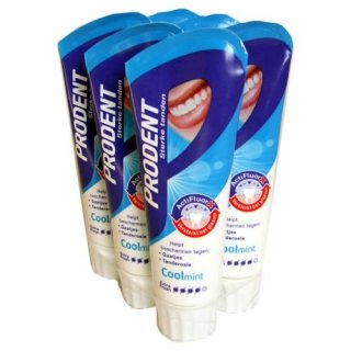 Prodent Zahnpasta Sterke tanden/Coolmint, 6 x 75ml