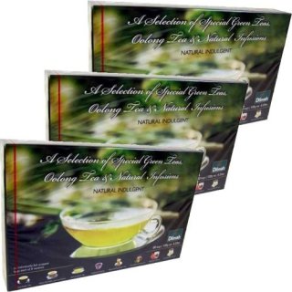 Dilmah Teebeutel a Selection of Special Green Teas, Oolong Tea & Natural Infusions 3 x 80 Btl.