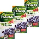 Pickwick Teebeutel Fruit wellness Acai Beere & Heidelbeere 3 x 25 Btl. (einzeln in Folie verpackte Teebeutel)
