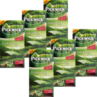 Pickwick Teebeutel Englische Teemischung 6 x 25 Btl. (einzeln in Folie verpackte Teebeutel)