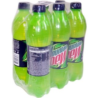 Mountain Dew 6 x 0,5l PET Flasche