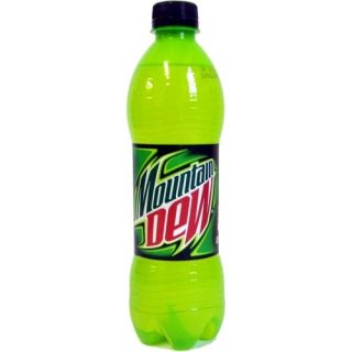 Mountain Dew 0,5l PET Flasche