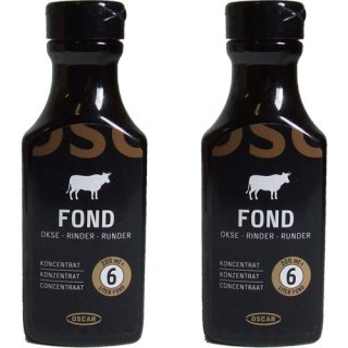 Oscar Fond Rind Konzentrat für Brühen 2 x 200ml