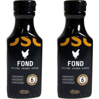 Oscar Fond Huhn Konzentrat für Brühen 2 x 200ml