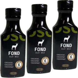 Oscar Fond Wild Konzentrat für Brühen 3 x 200ml