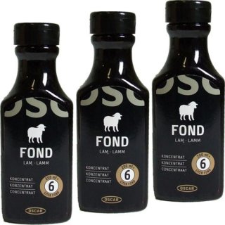 Oscar Fond Lamm Konzentrat für Brühen 3 x 200ml
