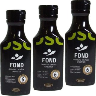 Oscar Fond Gemüse Konzentrat für Brühen 3 x 200ml