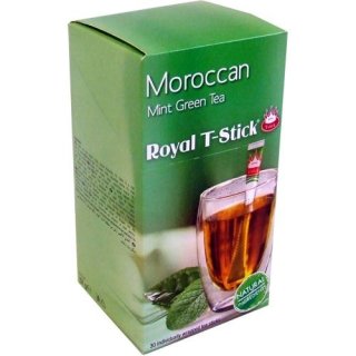 Royal T-sticks Moroccan Mint green Tea 30 Stück (grüner Tee minz Sticks einzeln verpackt)