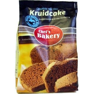 Chefs Bakery Backmischung Kruidcake ,1000g (Gewürzkuchen)