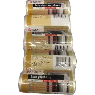 Pedaalemmerzakken 20 liter