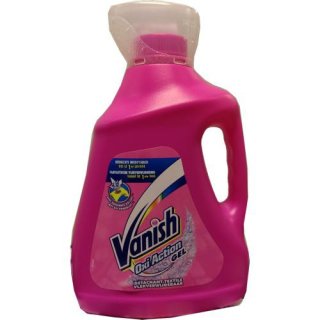 Vanish Oxi Action Gel Fleckentferner 2000ml Flasche (pink)