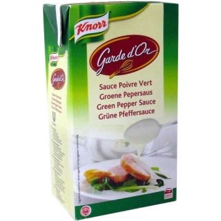 Knorr Garde dOr Grüne Pfeffer Sauce 1l (Green Pepper Sauce)