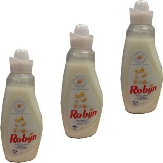 Robijn Weichspüler hypoallergeen reine weiche Pflege 3 x 1500ml Flasche (puur zacht caresse)