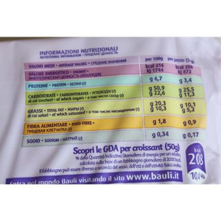 Bauli Croissant Cacao (6 Stück)