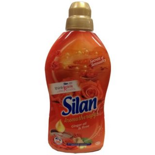 Silan Weichspüler "Ingwer-Öl & Rose" 1350ml Flasche (Ginger oil & Rose)