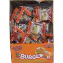 Gummi Zone Mini Burger 60 x 9g einzeln verpackt (Schaumzucker & Fruchtgummi) Glutenfrei