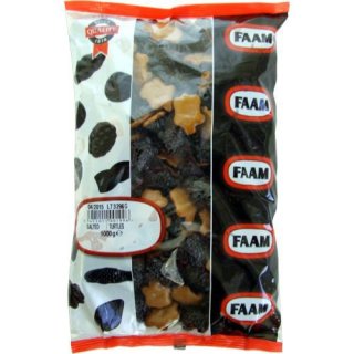 Faam Holland Gourmet-Lakritz Salted Turtles 1000g  (gesalzen)