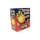 Fini Kaugummi Tennis Ball Zitrone & Limone 200 Stck. gefüllt einzeln verpackt (Lemmon & Lime)