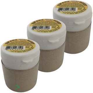 Original niederländisches Salmiakpulver 3er-Pack süß (3 x 30g Zwart Wit Zoet)
