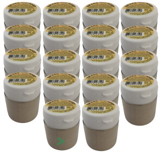 Original niederländisches Salmiakpulver 18er XXL-Pack süß (18 x 30g Zwart Wit Zoet)