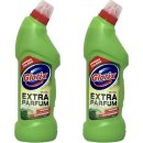 Glorix WC-Reiniger Limone 2 x 750ml Gel Extra Parfum