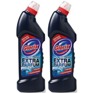 Glorix WC-Reiniger Ocean extra parfümiert 2 x 750ml Gel (ohne Chlor)