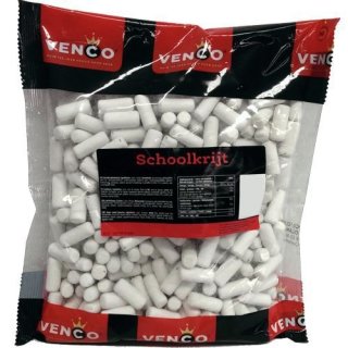 Venco Holland Lakritze Schoolkrijt 1kg (Minze-Anis)