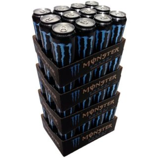 Monster Energy Drink Absolutely Zero 48 x 0,5l Dose (Zuckerfrei)