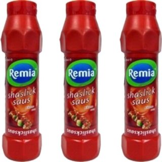 Remia Gewürz-Sauce Schaschlik Sauce 3 x 750ml (Shaslick Saus)
