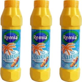 Remia Gewürz-Sauce Hawai Saus 3 x 750ml (mit Ananas)