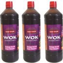 GoTan Asia-Sauce Ketjap-Sesam 3 x 1000ml (Sesam-Soja) Wok...