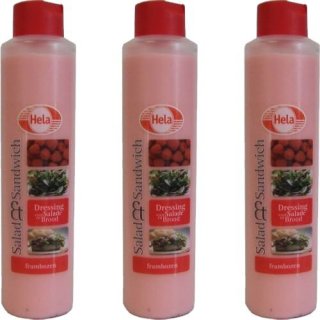 Hela Himbeer-Sauce Frambozen 3 x 800ml (Himbeeren)