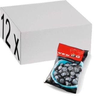 Venco Holland Lakritze Menthol Kruisdrop 12 x 173g Packung (Menthol Lakritz)