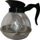 Alex Meijer Kaffee-Kanne 1,8l mit Edelstahl-Boden 18/10...