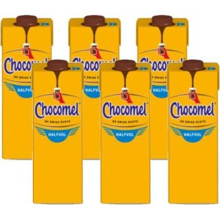Chocomel Kakao Halfvol 6 x 1000ml Karton Pack