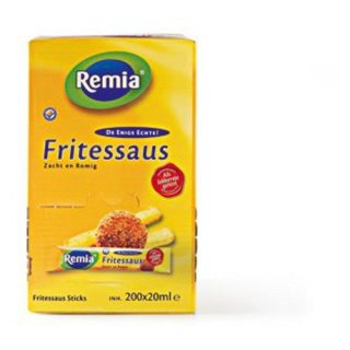 Remia Gewürz-Sauce Fritten Sauce Classic Displaybox 200 x 20ml einzeln verpackt (Frites Saus)