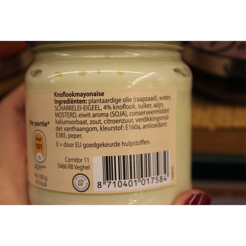 Rois de France Gourmet Knoflook Mayonaise 180g Glas (Knoblauch Mayonn Rois de France Gourmet Knoflook Mayonaise 180g Glas (Knoblauch Mayonn