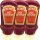 Heinz Gewürz-Sauce Hot Ketchup 3 Flaschen Ã¡ 500ml (570g)